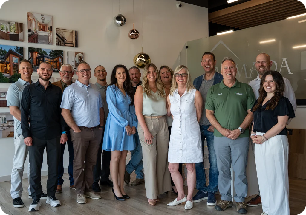The Armada Design & Build team at the Bellevue office
